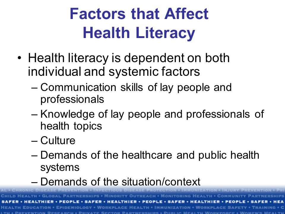Factors affecting health essay